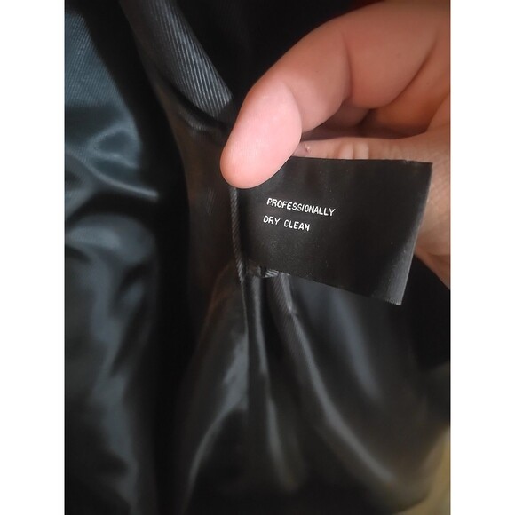 VINCE CAMUTO MEN CLASSIC WOOL BLEND BLACK Coat (VM6AB547) SIZE XL - Picture 9 of 9